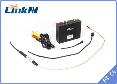 Pemancar Video Portabel Militer COFDM HDMI &amp; CVBS AES256 Enkripsi Interkom Dua Arah